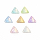 Effet moka forme triangle cousue sur strass(GLAA-A024-06B)-1