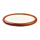 Oval Wood Pesentation Jewelry Display Tray(ODIS-P008-21B)-2