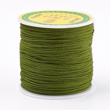 0.8mm Olive Polyester Thread & Cord