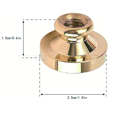 Wax Seal Brass Stamp Head(AJEW-WH0209-419)-3