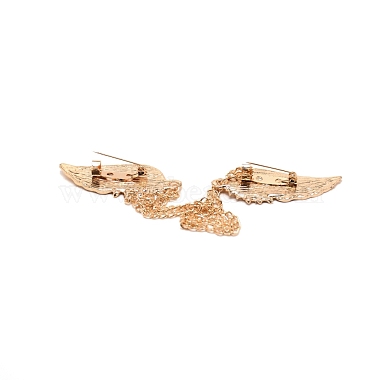 Broche à ailes en cristal pour hommes(JEWB-WH0022-22A)-3