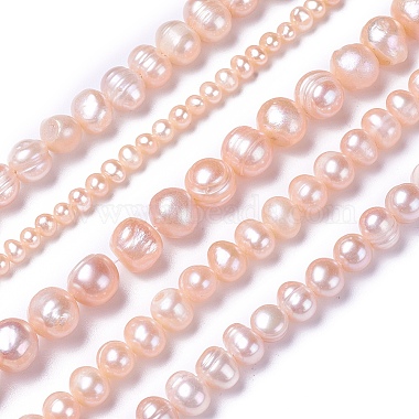 Pink Potato Pearl Beads