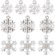 Подвески из сплава в стиле sunclue 36шт. 3. снежинка очарование(FIND-SC0004-64)-1