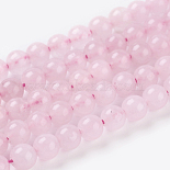 4mm Round Rose Quartz Beads(X-G-C076-4mm-3)