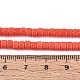undurchsichtige einfarbige Glasperlenstr&auml;nge(GLAA-N026-2x4mm-05)-4