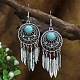 Elegant and Stylish Turquoise Earrings with Unique Personality Charm(FF3029-1)-1