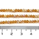 imitation jade perles de verre brins(EGLA-A034-T2mm-MB04)-5