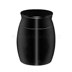 1Pc Zinc Alloy Cremation Urn, for Commemorate Pet Kinsfolk Cremains Container, Column, Pigeon Pattern, 40.5x30mm(AJEW-WH0232-02M)