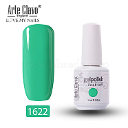 15ml Special Nail Gel, for Nail Art Stamping Print, Varnish Manicure Starter Kit, Medium Sea Green, Bottle: 34x80mm(MRMJ-P006-D160)