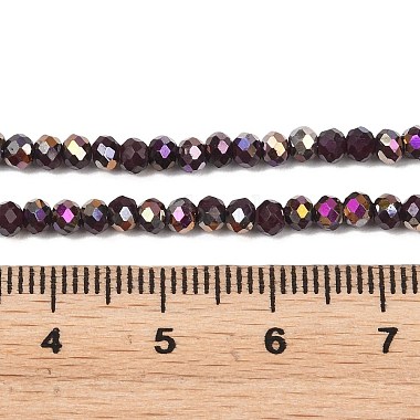 Electroplate Glass Beads Stradns(EGLA-H114-02B-04)-3