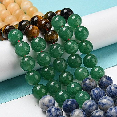 Chakra Natural Mixed Gemstone Beads Strands(G-NH0002-E01-02)-2