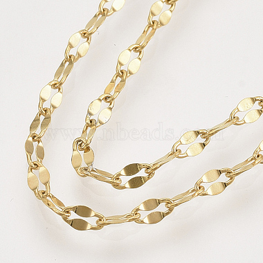 Brass Cable Chains Necklace Making(KK-T048-037G-NF)-3
