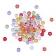 100Pcs 10 Colors Transparent Glass Beads(GLAA-CJ0001-46)-1