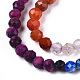 Natural & Synthetic Mixed Gemstone Beads Strands(G-D080-A01-03-20)-3