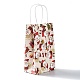 Christmas Theme Kraft Paper Gift Bags(CARB-L009-A02)-1