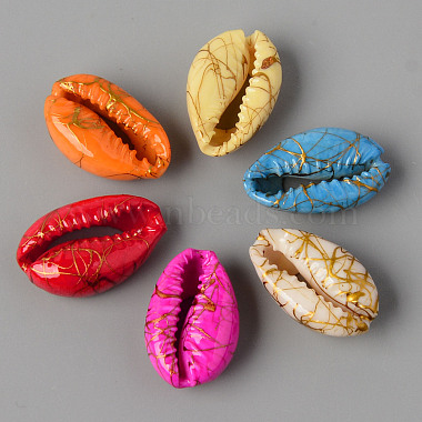 Natural Cowrie Shell Beads(X-SSHEL-N0232-08)-2