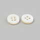 Natural 4-Hole Freshwater Shell Buttons(BUTT-T011-01C)-3
