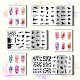 Stainless Steel DIY Nail Art Templates(MRMJ-WH0092-009)-3