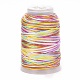 5 Rolls 12-Ply Segment Dyed Polyester Cords(WCOR-P001-01B-019)-1