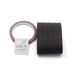Trunk Rubber Protection Strip, Car Rear Bumper Protector Cover, with Adhesive Tape, Black, 1040x86x1.5mm(AJEW-WH0113-19B)