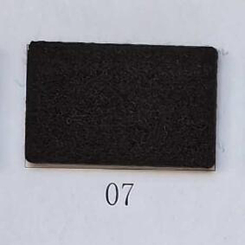 Rectangle Non Woven Felt Fabric, for DIY Crafts Sewing Accessories, Black, 300x200x1mm