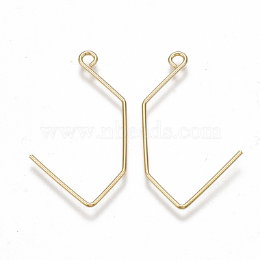Real Gold Plated Brass Earring Hooks