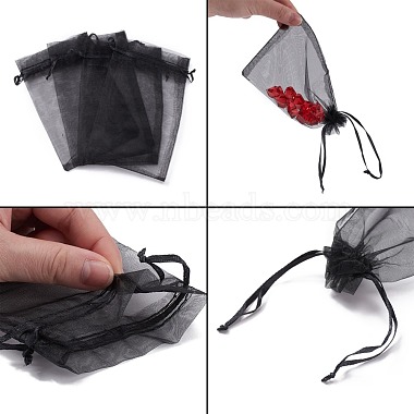 Organza Gift Bags with Drawstring(OP-R016-10x15cm-18)-4