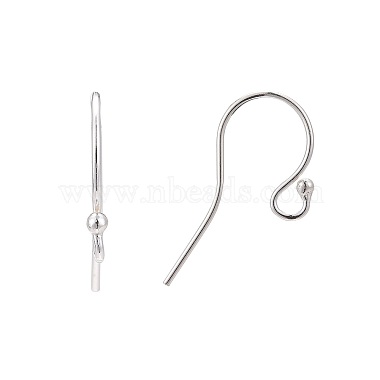 925 Sterling Silver Earring Hooks(X-STER-K167-051C-S)-2