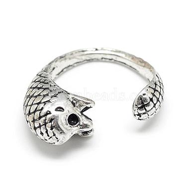 Adjustable Alloy Cuff Finger Rings(RJEW-S038-034)-2