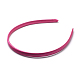 Accessoires de bande de cheveux en plastique uni(OHAR-Q275-04G)-1