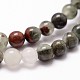 Natural African Bloodstone Beads Strands(G-G735-32-6mm)-3