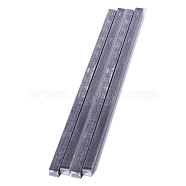 Steel Rod, Solid, Raw(Unplated), 300x12x12mm(STAS-WH0036-35)