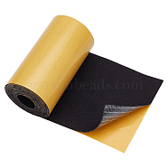 Cotton Adhesive Tapes, Repair Tape, for Truck Tarpaulin Repair, Black, 2000x100x1mm(AJEW-WH0472-68A)