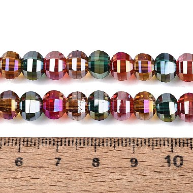 Electroplate Transparent Glass Beads Strands(EGLA-N022-14A-B01)-4