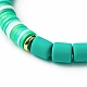 Handmade Polymer Clay Stretch Bracelets Sets(BJEW-JB06350-05)-6