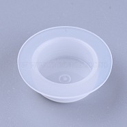 Plastic End Caps, Glue Dispensing Industrial Syringe Barrel End Cover, Clear, 23~32.5x11mm(TOOL-WH0103-05B)
