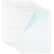 PC Plastic Sheets, Rectangle, Clear, 177.8x127x1mm(DIY-WH0021-48)