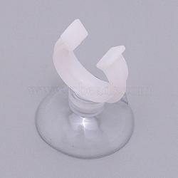 Plastic Suction Cups, Aquarium Air Pump Accessories, for Fish Tank, White, 45mm, Inner Diameter: 25mm(FIND-WH0063-10B)