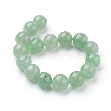 Natural Green Aventurine Beads Strands(G-G099-12mm-17)-2
