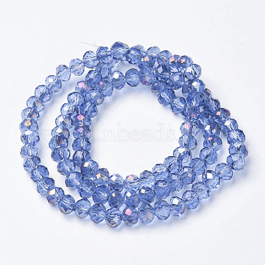 Electroplate Transparent Glass Beads Strands(EGLA-A034-T3mm-F19)-2