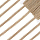 bordure en dentelle de polyester tressée scintillante(OCOR-WH0079-24A)-1