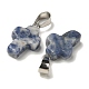 Natural Blue Spot Jasper Pendants(G-Z067-04P-08)-3