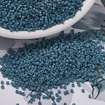MIYUKI Delica Beads, Cylinder, Japanese Seed Beads, 11/0, (DB0792) Dyed Semi-Frosted Opaque Shale, 1.3x1.6mm, Hole: 0.8mm, about 10000pcs/bag, 50g/bag(SEED-X0054-DB0792)