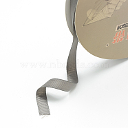 Grosgrain Ribbon, Gray, 3/4 inch(20mm), 100yards/roll(91.44m/roll)(RW20mmY-217)