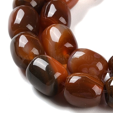 Natural Red Agate Beads Strands(G-NH0019-B02-02)-3