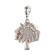 Antique Silver Plated Alloy European Dangle Charms Sets(PALLOY-JF00443)-3