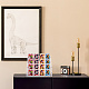 4-Tier Acrylic & PVC Organizer Display Riser Holder for Postcards Brooches(ODIS-WH0108-041B)-6