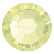 Preciosa&reg Crystal Hotfix Flatback Stones, Czech Crystal, Round(438 11 612 Chaton Rose VIVA 12 &reg), 80100 Jonquil, SS12(3.3~3.5mm)(Y-PRC-HSS12-80100)