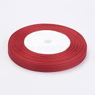 Organza Ribbon, Crimson, 3/8 inch(10mm), 50yards/roll(45.72m/roll), 10rolls/group, 500yards/group(457.2m/group)(RS10mmY026)