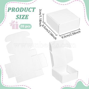 Folding Kraft Paper Mailer Boxes(CON-WH0100-74)-2